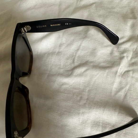CELINE, Womans sunglasses, Dark Navy (almost appears black) and fades to brown - Picture 3 of 10